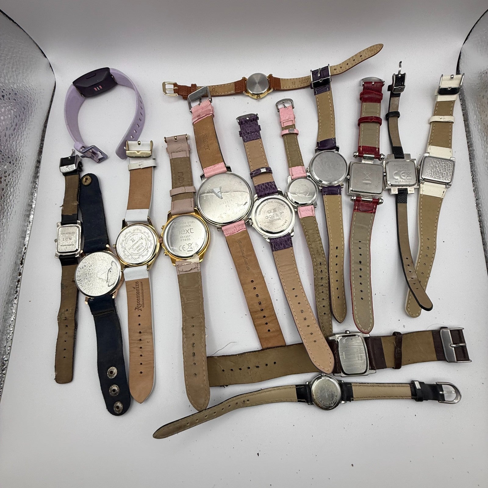 Bundle Of 15 Quartz Watches Job Lot Modern / Vintage Untested Parts / Repair