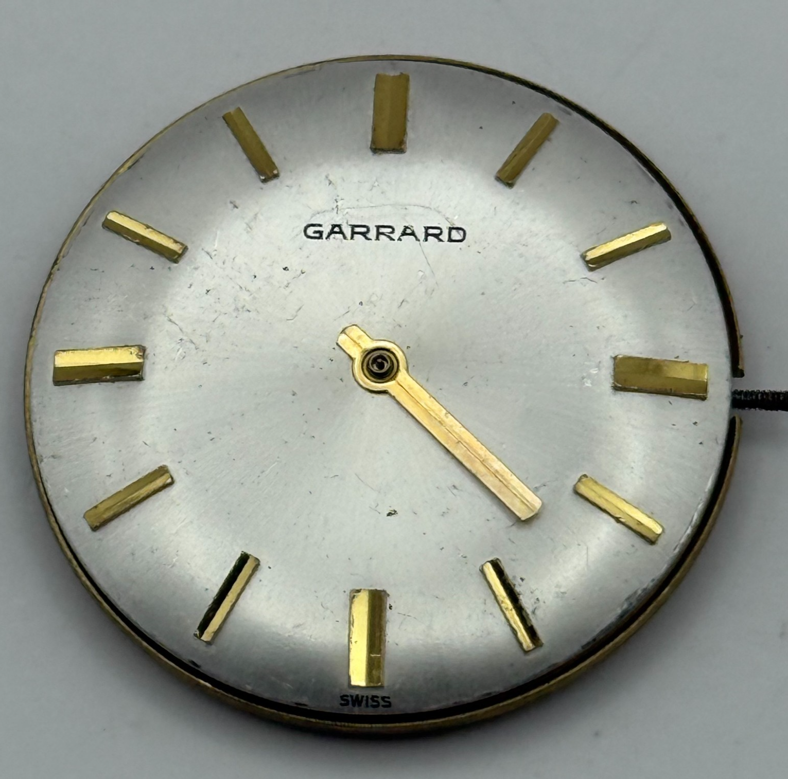 ETA 2391 Watch Movement Garrard Manual Wind Vintage Swiss Parts Repair 29.3mm