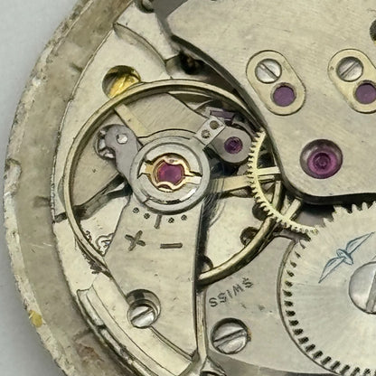 26mm Men's Rotary AS 1746 1747 Manual Wind Watch Movement Swiss Made PARTS