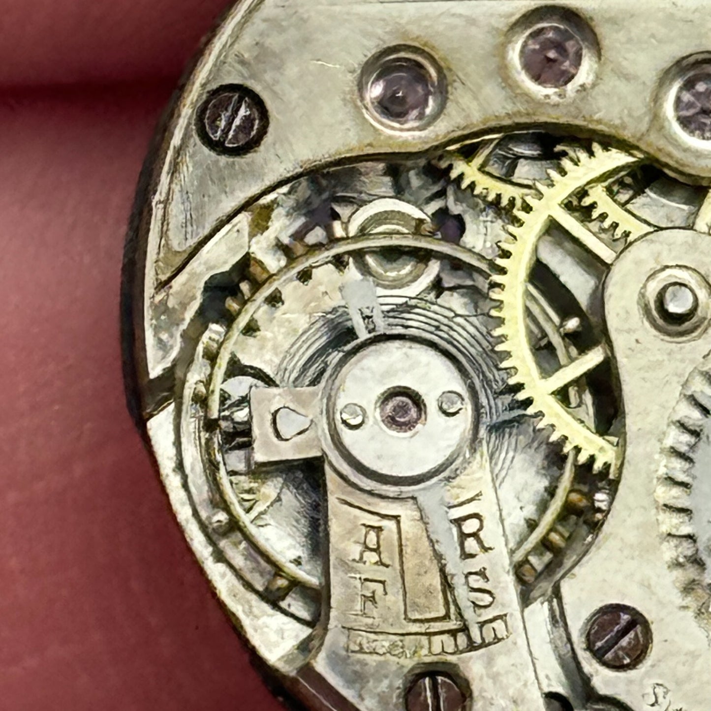 23.6mm Baume B & Co 15 Jewels Trench Watch Movement Manual Wind Swiss PARTS