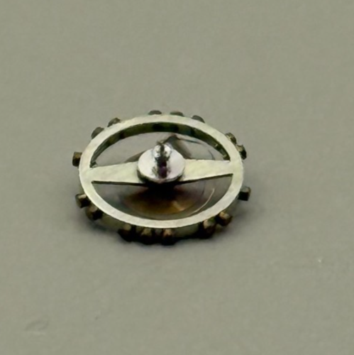 FEF 6600 Balance Wheel Complete And Spring  Inca 1181 M Watch Movement Parts NOS