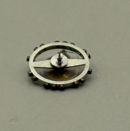 FEF 6600 Balance Wheel Complete And Spring  Inca 1181 M Watch Movement Parts NOS