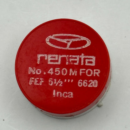 FEF 6620 Balance Wheel Complete And Spring 5½’’’ 450 M Watch Movement Parts NOS