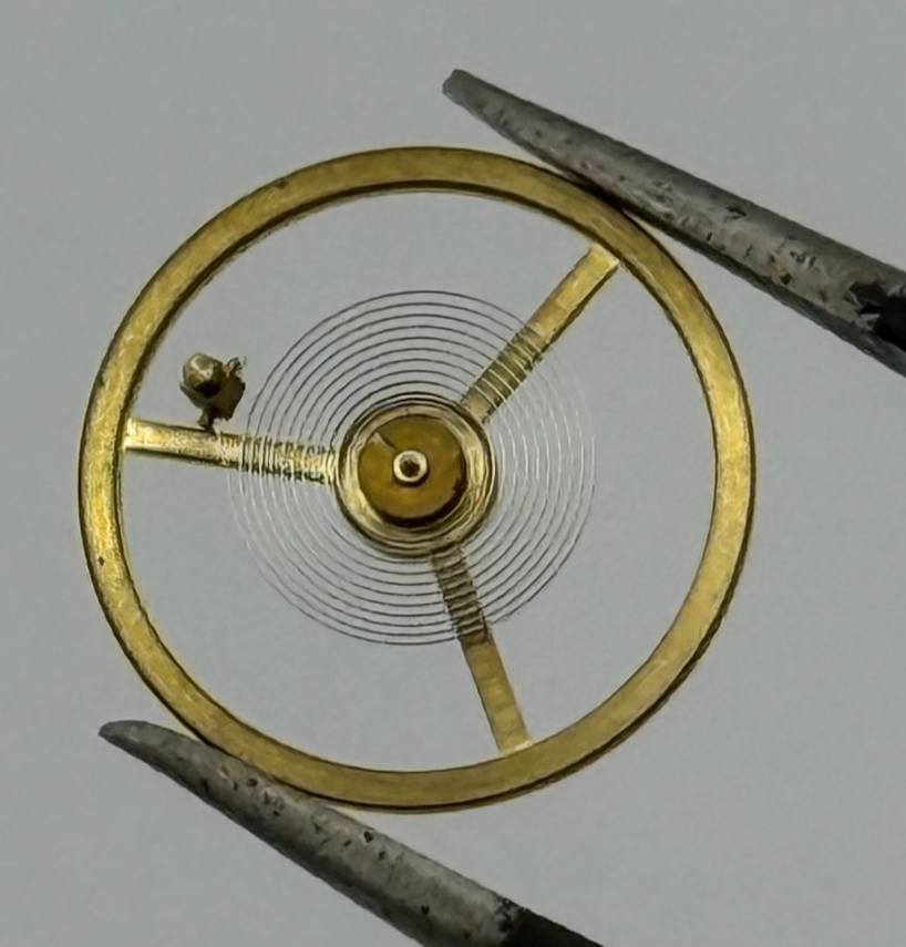 BFG 582/21 Balance Wheel Complete And Spring  13½’’’   1840 Watch Movement Parts