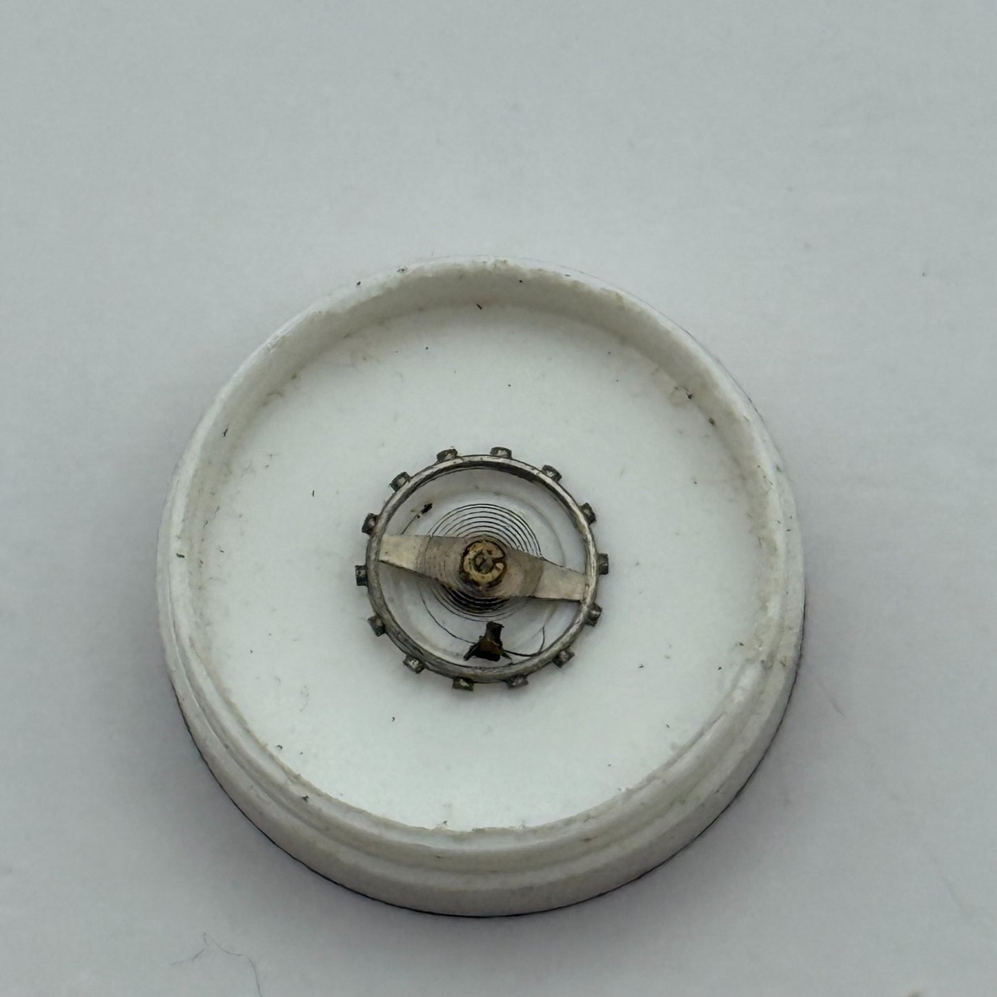 EB 1225 Balance Wheel Complete And Spring 5¼’’’ PL 112 M Watch Movement Parts