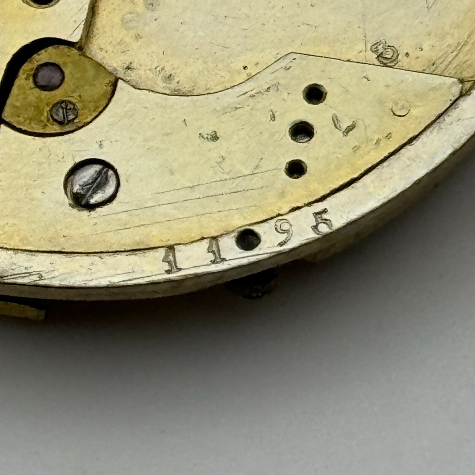 40.9mm Antique Unique Interesting Pattern Key Wound Pocket Watch Movement PARTS