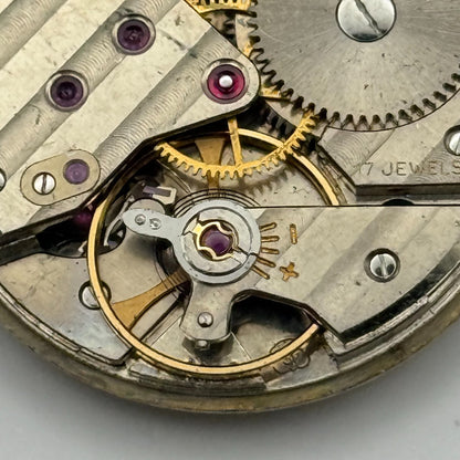 ETA 1120 Watch Movement Garrard Manual Wind Vintage Swiss Parts Repair 26.6mm