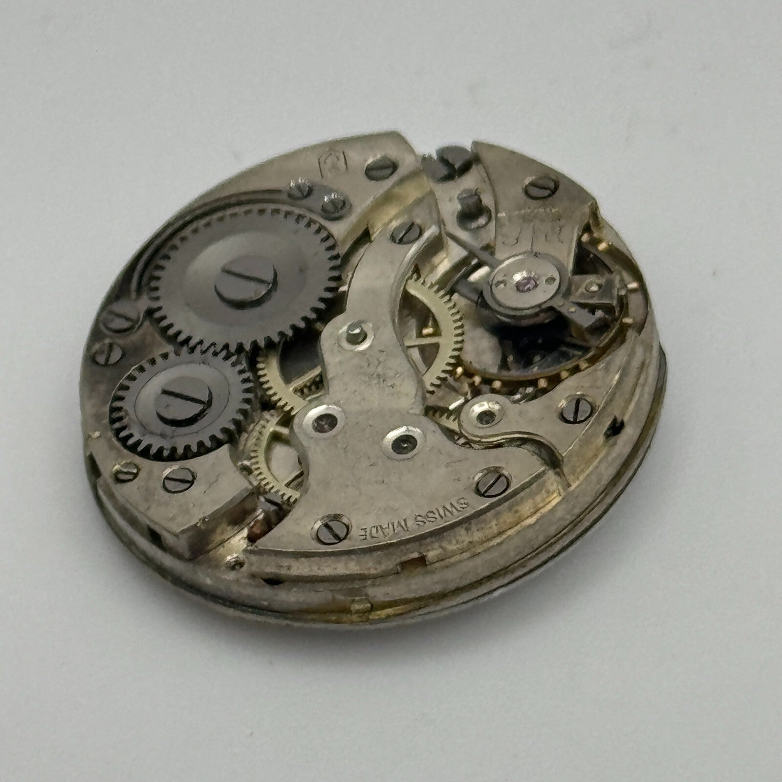 25mm Good Balance Swiss Trench Watch Movement Manual Wind PARTS SPARES
