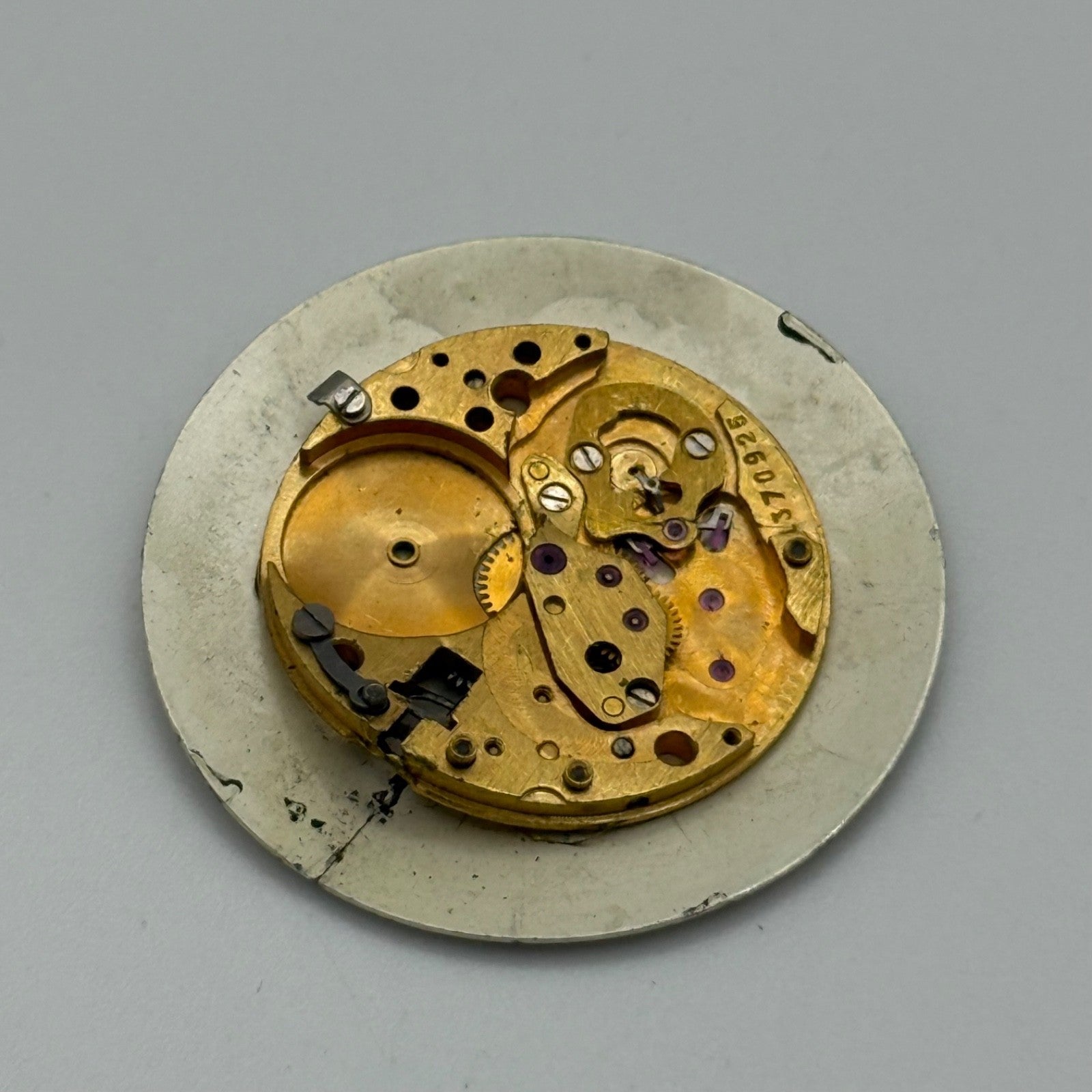 Sekonda Luch 2209 Watch Movement Manual Wind Vintage Soviet Parts Repair 22.6mm