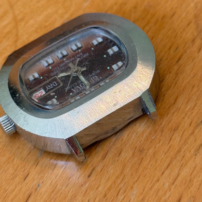 39mm Men's Vintage Genova Super De Luxe Day Let San Hong Manual Watch PARTS