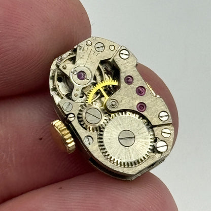 12.9mm Ladies Customline Lorsa 514A French Manual Wind Watch Movement PARTS