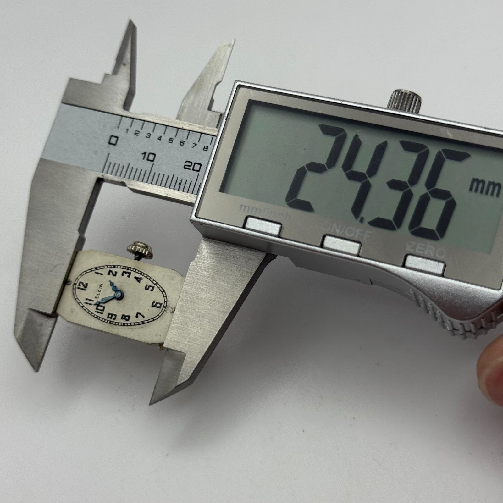 Running 1930 Vintage 18/0s Elgin 483 Model 1 American Watch Movement For PARTS