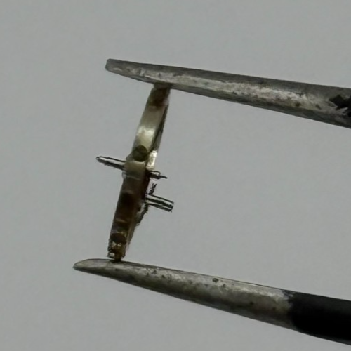 AS 976 1012 Balance Wheel Complete And Spring Inca 532 M Watch Movement Parts