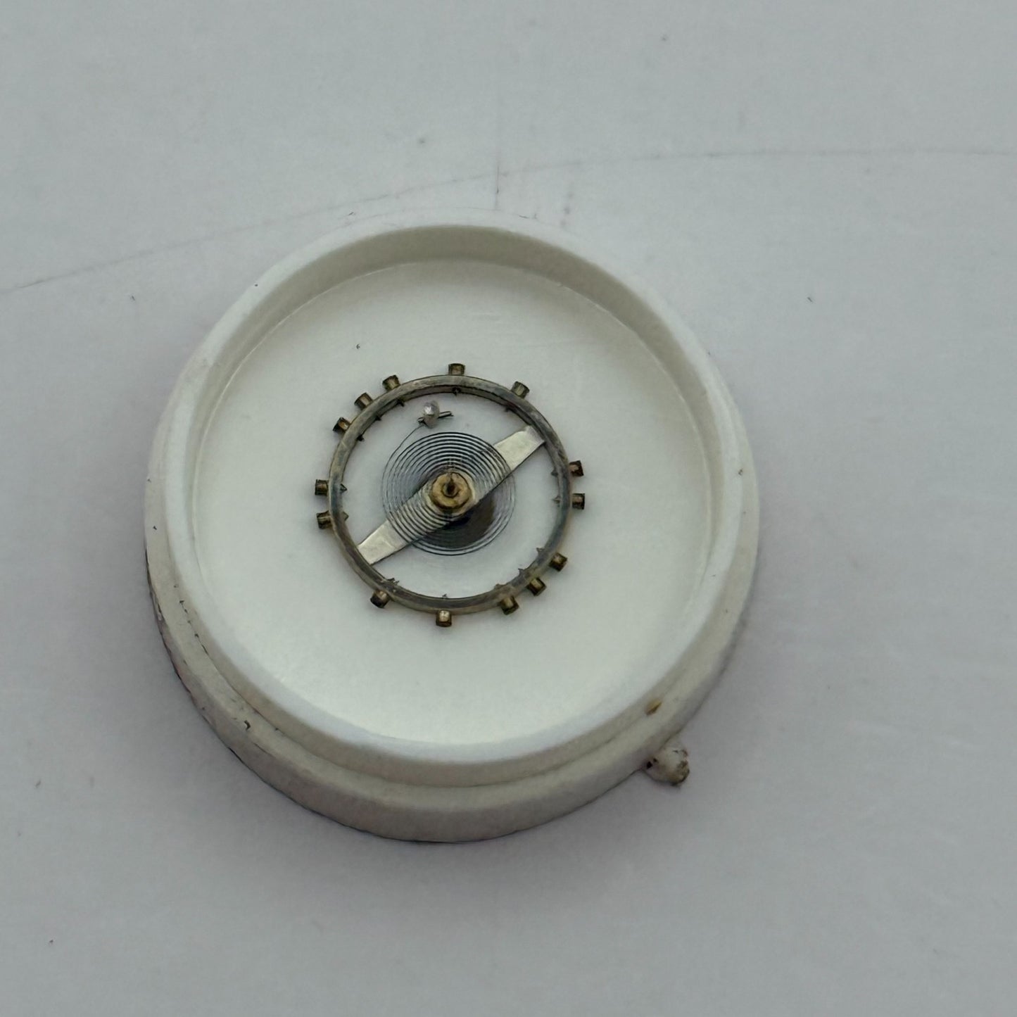 AV 41 Balance Wheel Complete And Spring 5 1/4''' 55 M Watch Movement Parts NOS