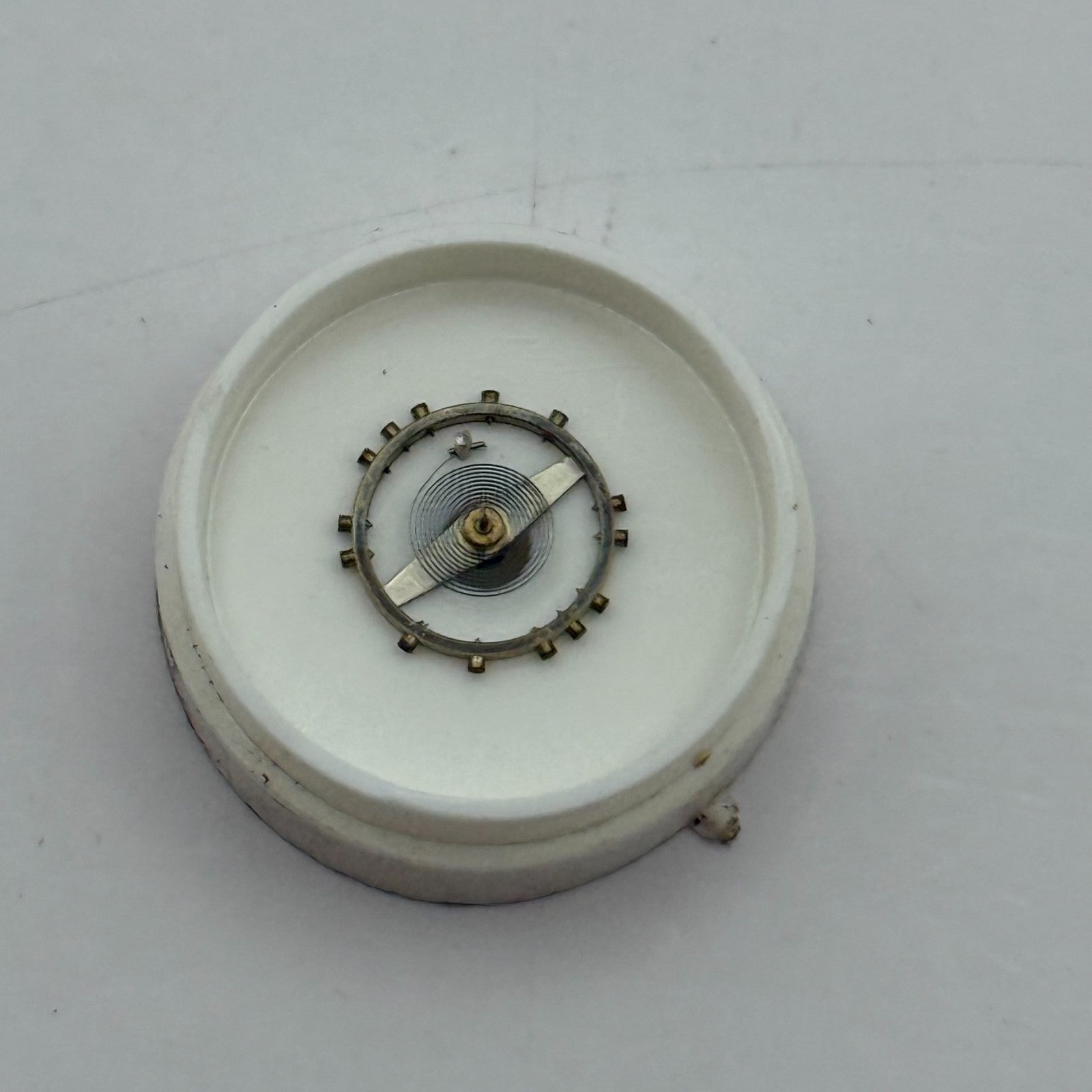 AV 41 Balance Wheel Complete And Spring 5 1/4''' 55 M Watch Movement Parts NOS