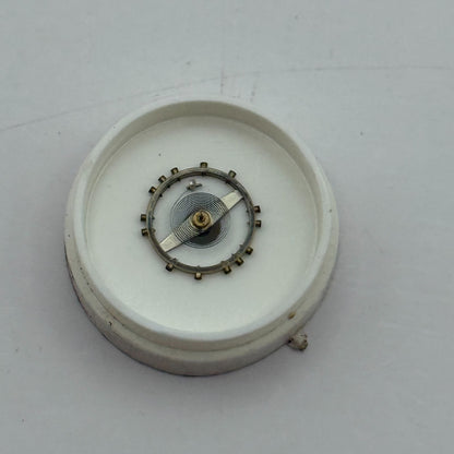 AV 41 Balance Wheel Complete And Spring 5 1/4''' 55 M Watch Movement Parts NOS