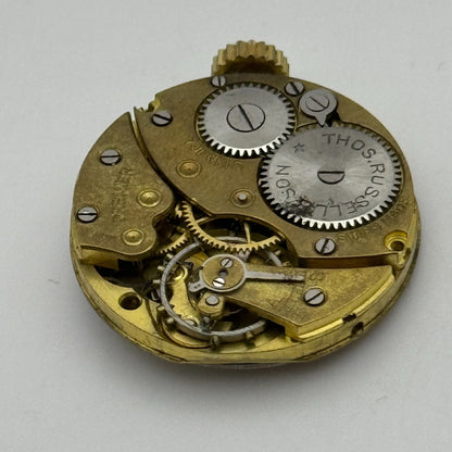 23.6mm Running Thomas Russell & Son Premier Manual Wind Watch Movement PARTS