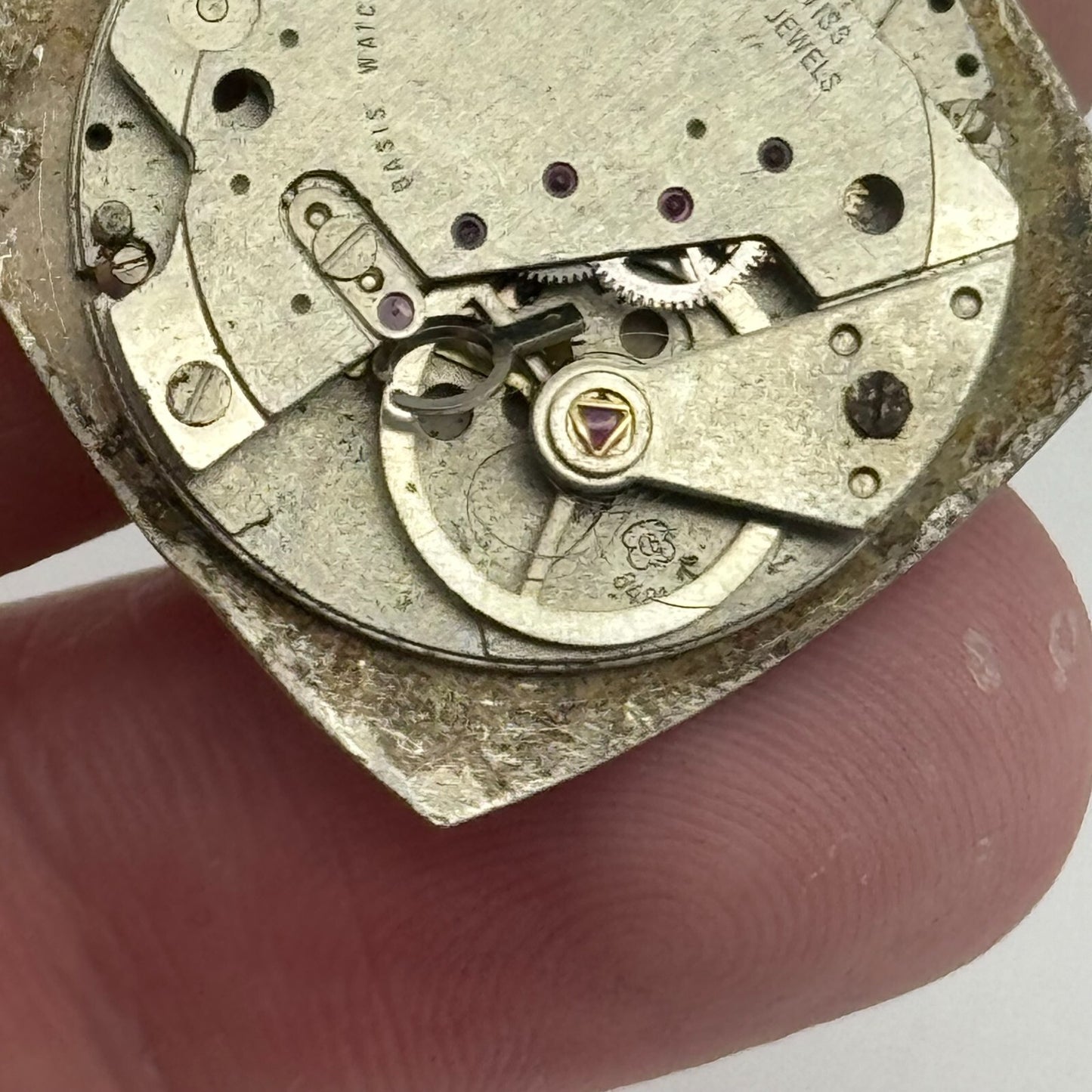 23.6mm Superoma EB 8481-74 Manual Wind 17 Jewels Watch Movement PARTS REPAIR