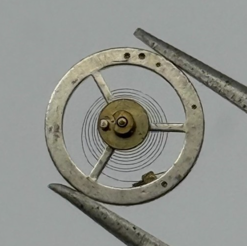 Ebosa 26 PL Balance Wheel Complete And Spring Renata Watch Movement Parts NOS