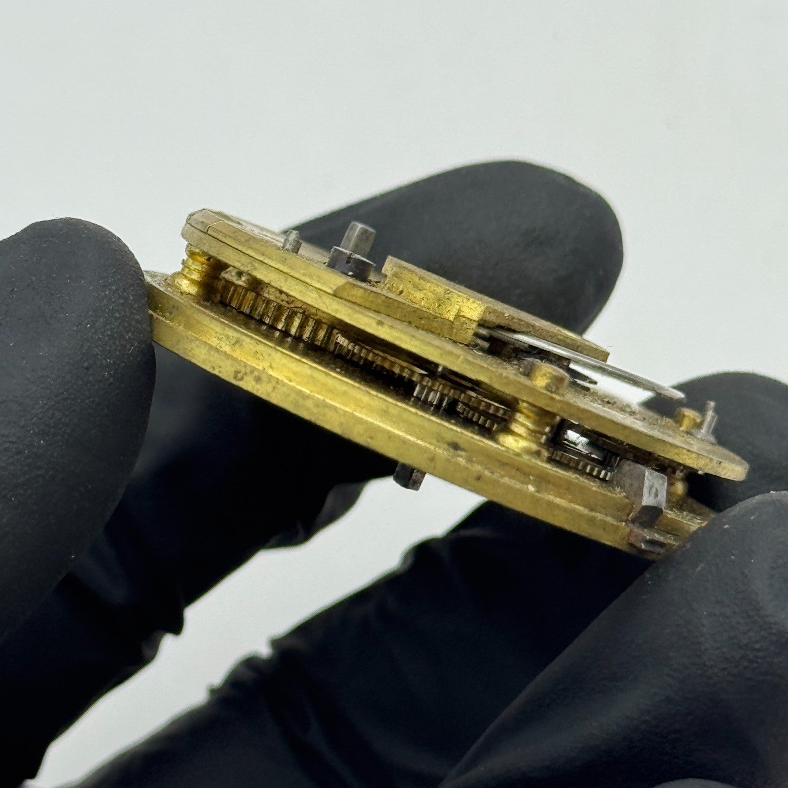 Fusee Pocket Watch Movement Antique English Key Wound Parts Repair Spares 45.9mm