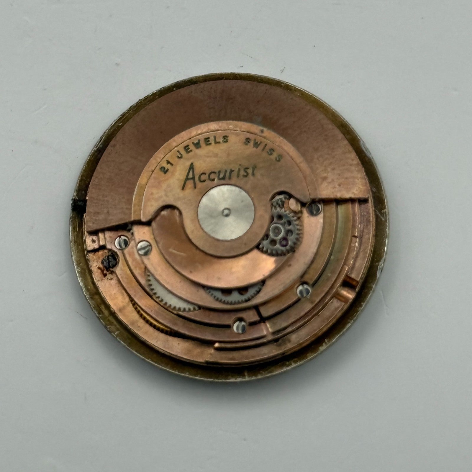 ETA 2451 Watch Movement Accurist Shockproof 21 Jewels Automatic Parts 28.5mm