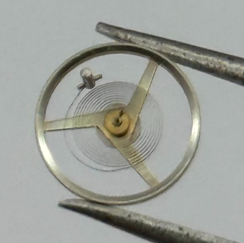 ST 69-21 Balance Wheel Complete And Spring  1509 M Watch Movement Parts 