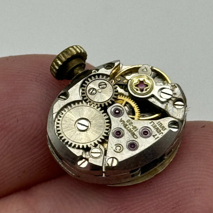 12.7mm Ladies Certina 13-20 Balance Ok Manual Wind Swiss Watch Movement PARTS