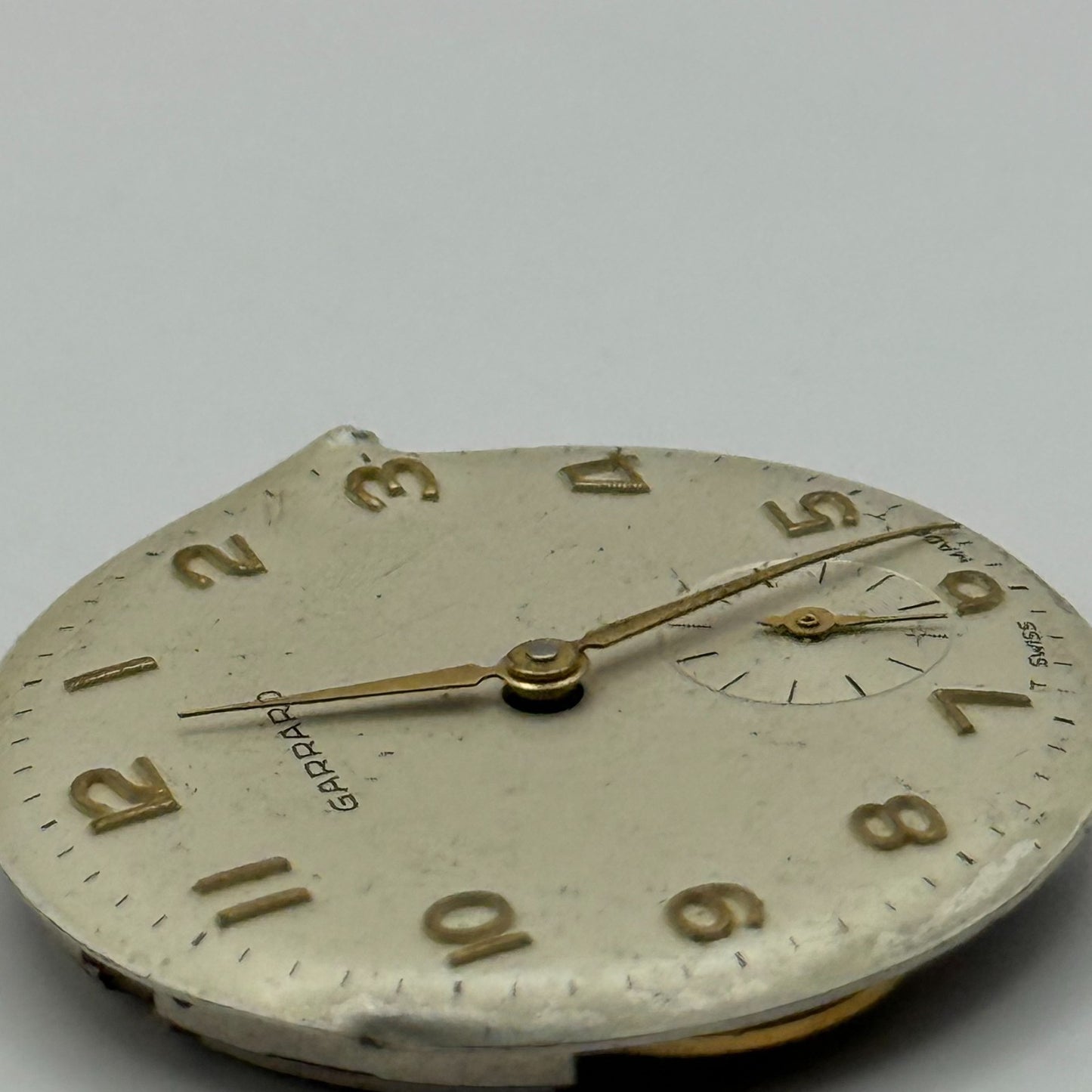 ETA 1120 Watch Movement Garrard Manual Wind Vintage Swiss Parts Repair 26.5mm