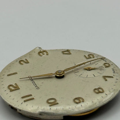 ETA 1120 Watch Movement Garrard Manual Wind Vintage Swiss Parts Repair 26.5mm