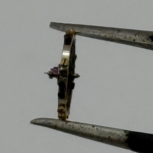 Peseux 140 Balance Wheel Complete And Spring 5’’’ 277 Watch Movement Parts NOS