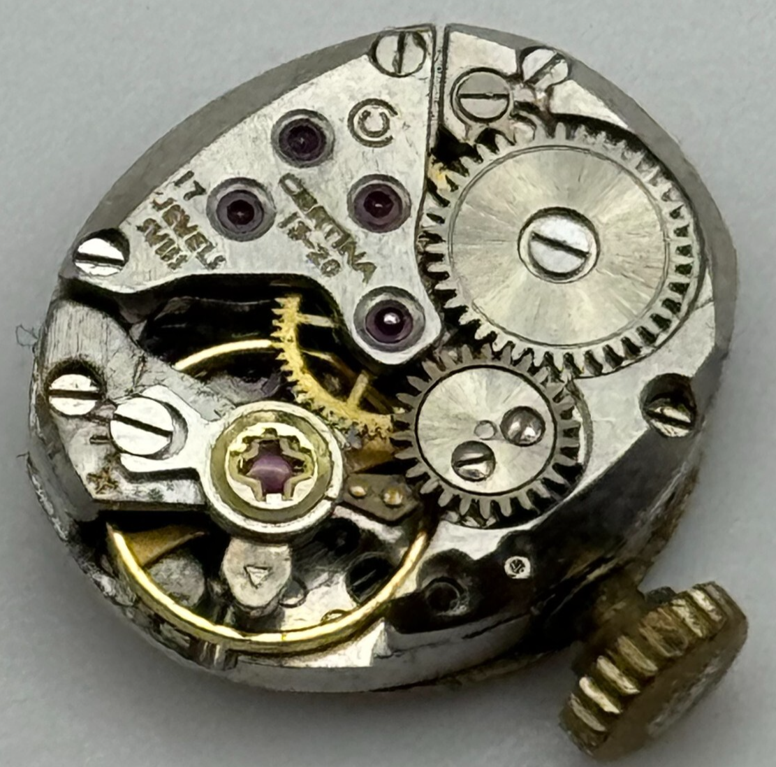 12.7mm Ladies Certina 13-20 Balance Ok Manual Wind Swiss Watch Movement PARTS