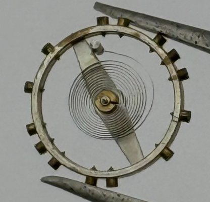 Peseux 170 Balance Complete Inca Renata 457 M Watch Movement Parts Vintage