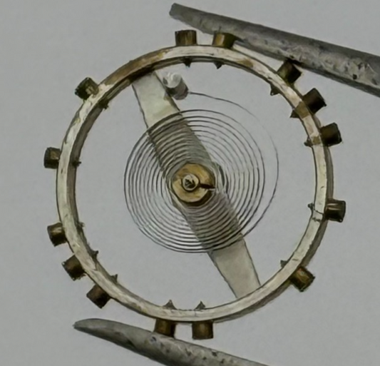 Peseux 170 Balance Complete Inca Renata 457 M Watch Movement Parts Vintage