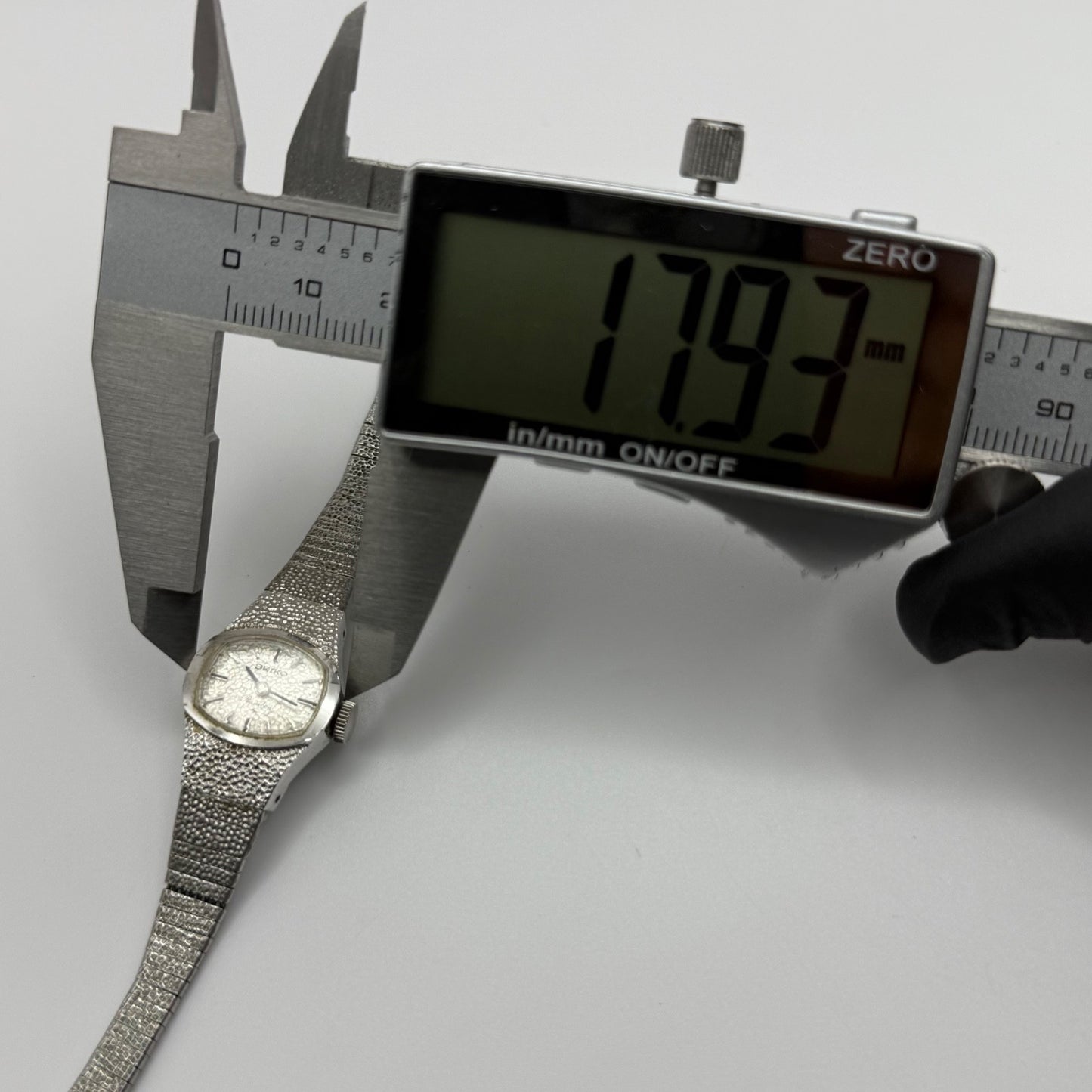 Vintage Seiko Rainbow Watch Mechanical Japan Ladies 11-3430 Stainless Working