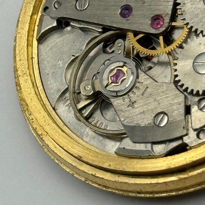 ETA 2408 Date Watch Movement UNO Manual Wind Vintage Swiss Parts Repair 31.8mm