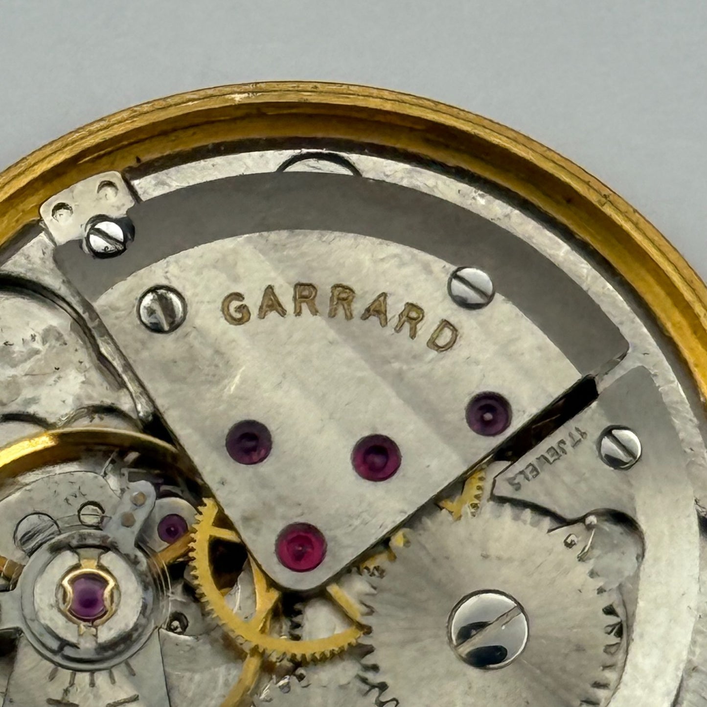 ETA 2391 Watch Movement Garrard Manual Wind Vintage Swiss Parts Repair 29.3mm