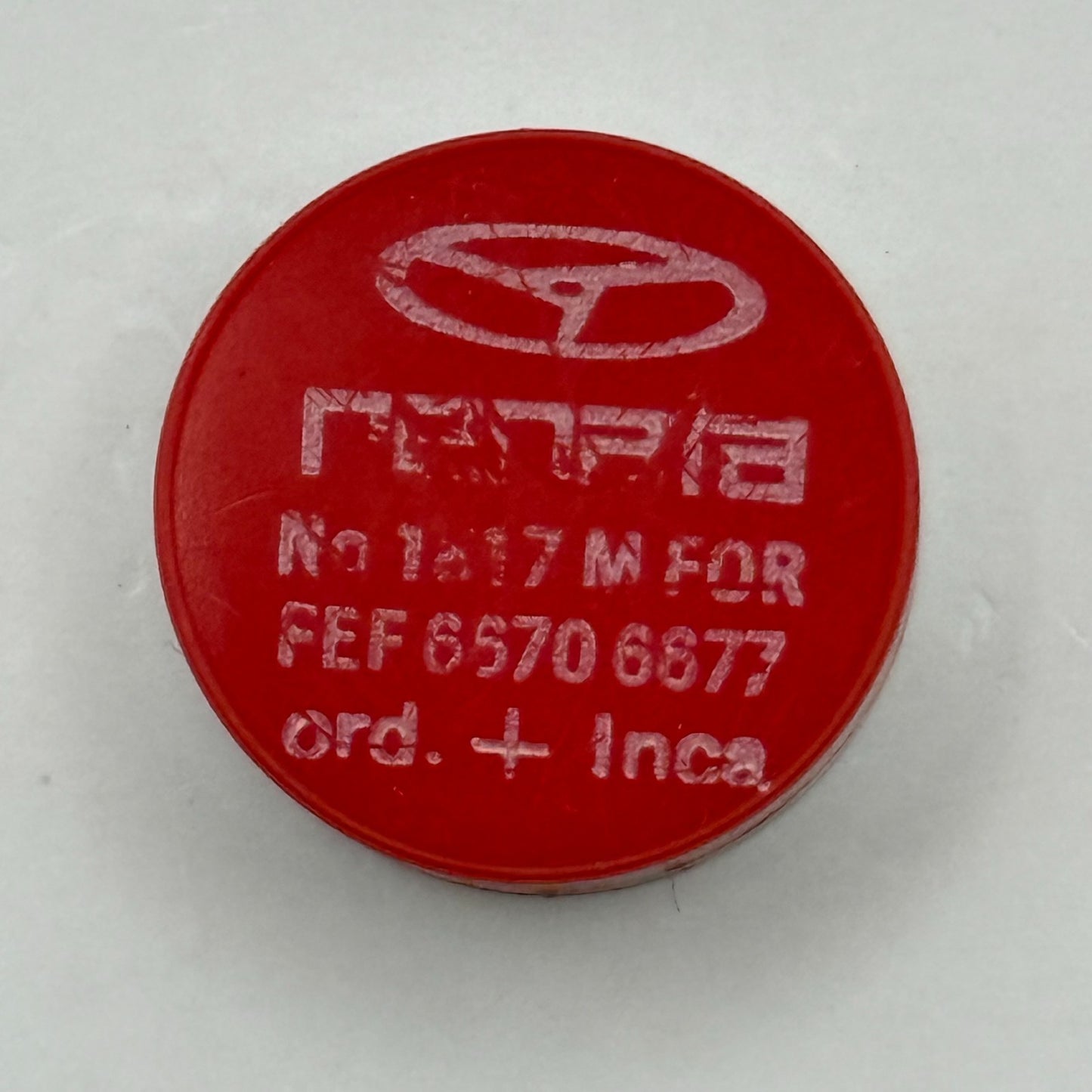 FEF 6670, 6677 Balance Wheel Complete And Spring Watch Movement Parts NOS