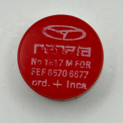 FEF 6670, 6677 Balance Wheel Complete And Spring Watch Movement Parts NOS