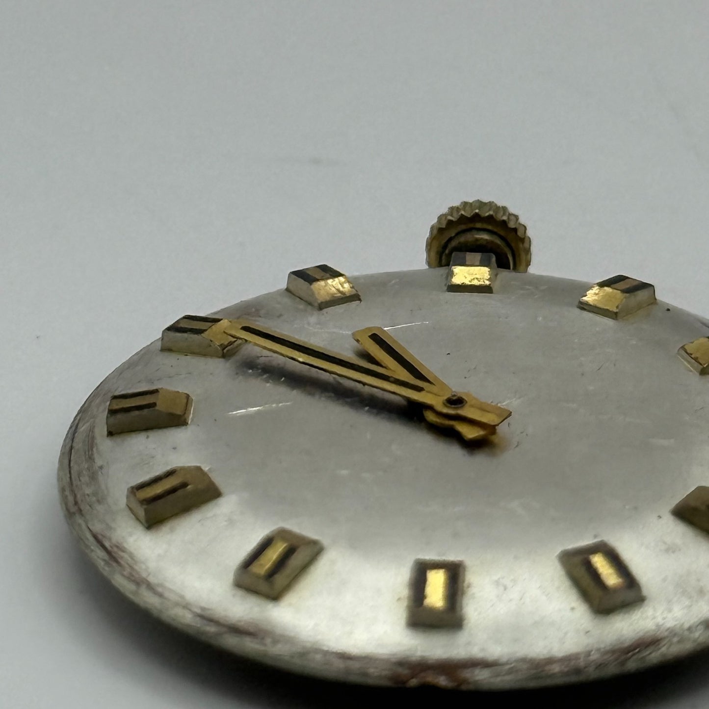 ETA 2750 Mystery Dial Watch Movement Running Manual Wind Vintage Parts 25.9mm