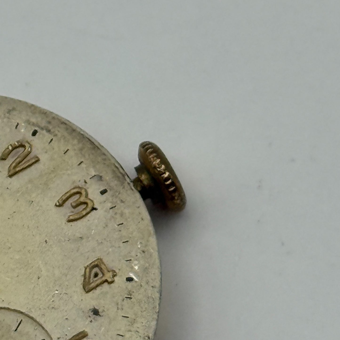 Smiths De Luxe 15 Jewels Shockproof Watch Movement Manual Wind Parts 26.8mm