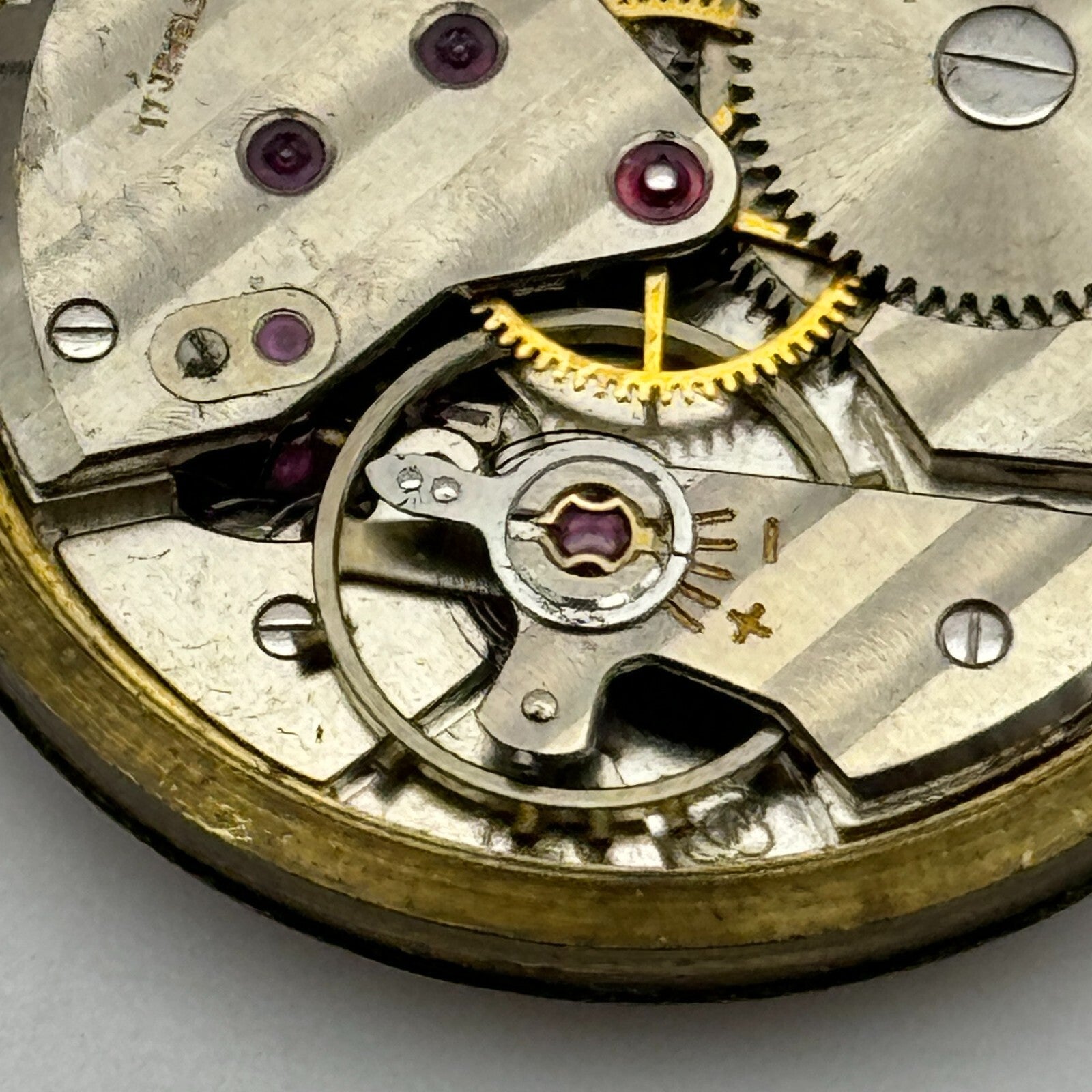 31mm Garrard ETA 1120 Balance Ok Manual Wind Watch Movement Swiss Vintage PARTS