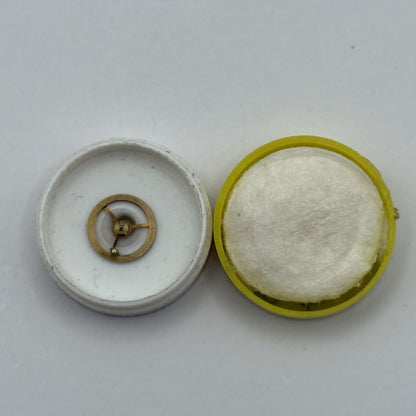 Kasper 200 Balance Wheel Complete And Spring 5 1/4''' Watch Movement Parts NOS 