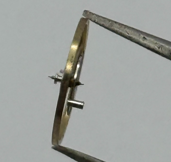 AS 1900 1906 Balance Wheel Complete And Spring 1577 M Watch Movement Parts