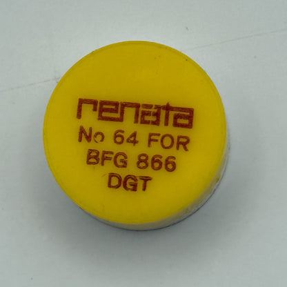 BFG 866 Balance Wheel Complete And Spring 64 Watch Movement Parts NOS