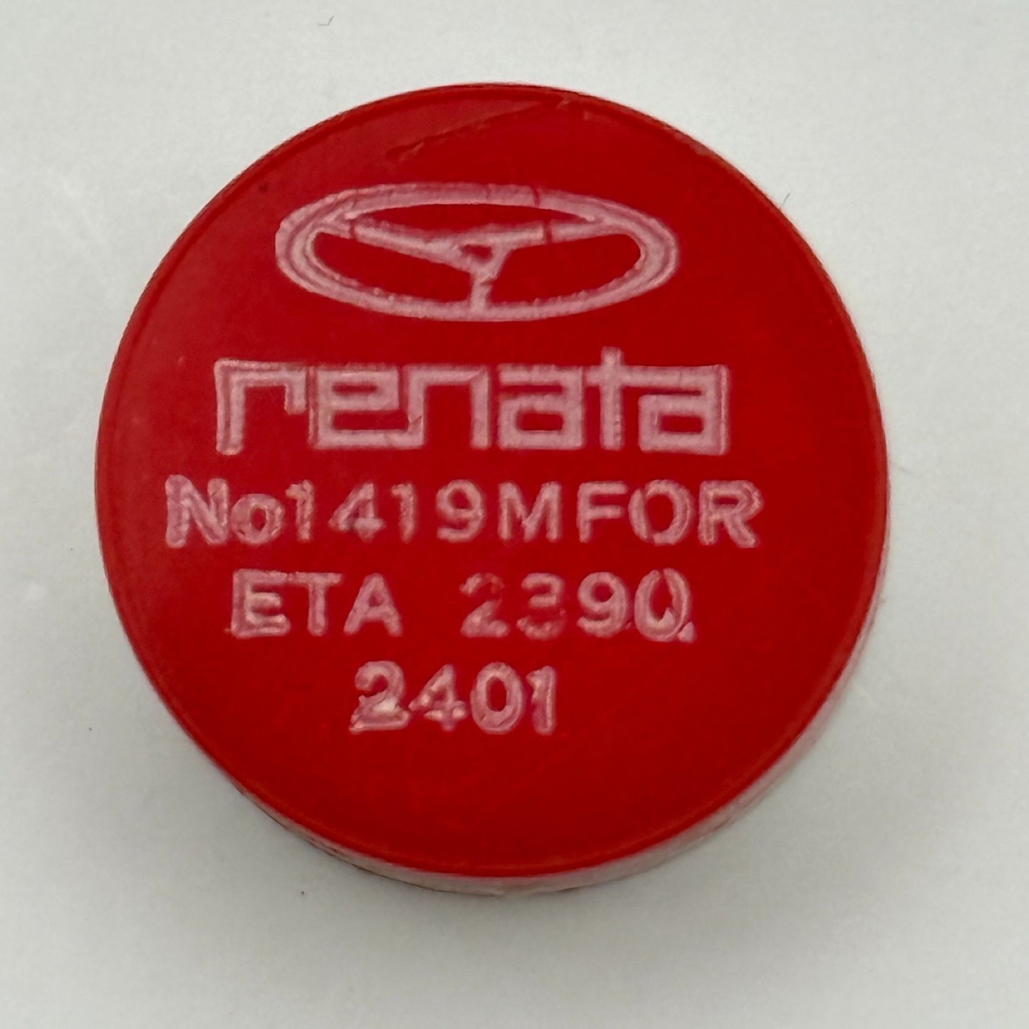 ETA 2390 2401 Balance Wheel Complete And Spring 1419 M Watch Movement Parts NOS