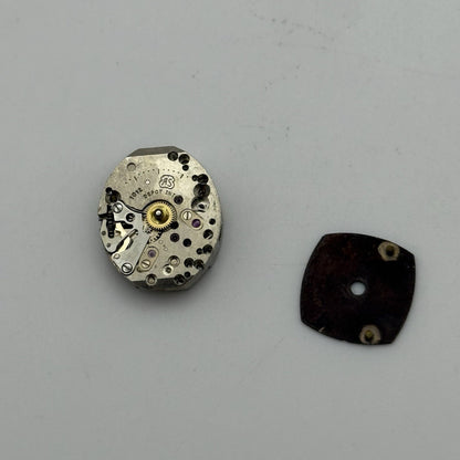 13mm Vintage Ladies Bulova 5AC Manual Wind Swiss Watch Movement PARTS REPAIR