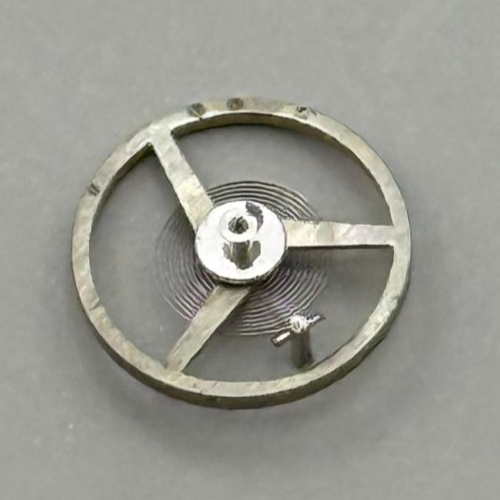 FHF 57-21 Balance Wheel Complete And Spring 6¾’’’ 1518 M Watch Movement Parts