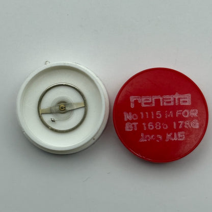 ST 1686 1786Balance Wheel Complete And Spring Inca KIF 1115 M Watch Parts NOS