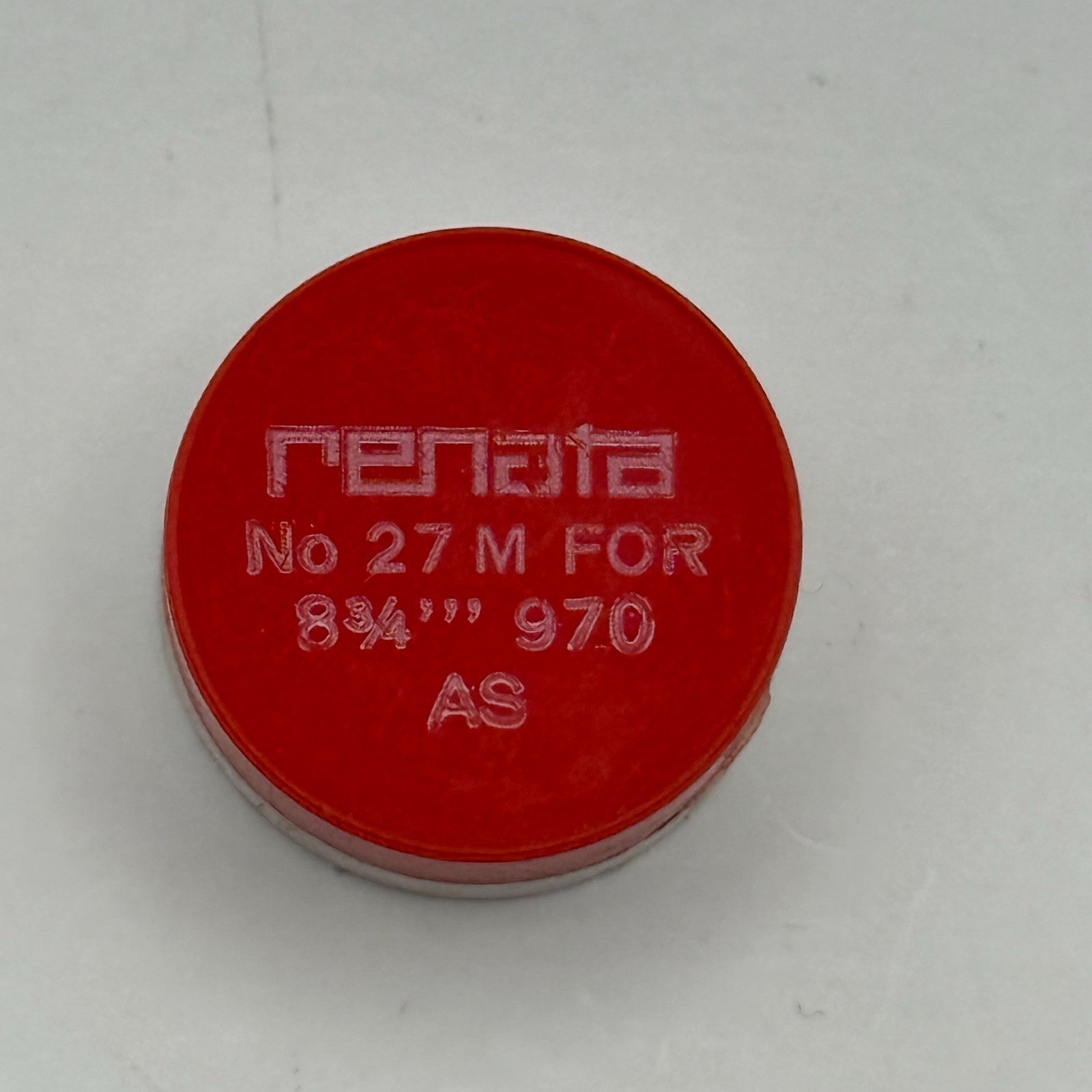 AS 970 Balance Complete 8 3/4''' Renata 27 M Watch Movement Parts Vintage NOS