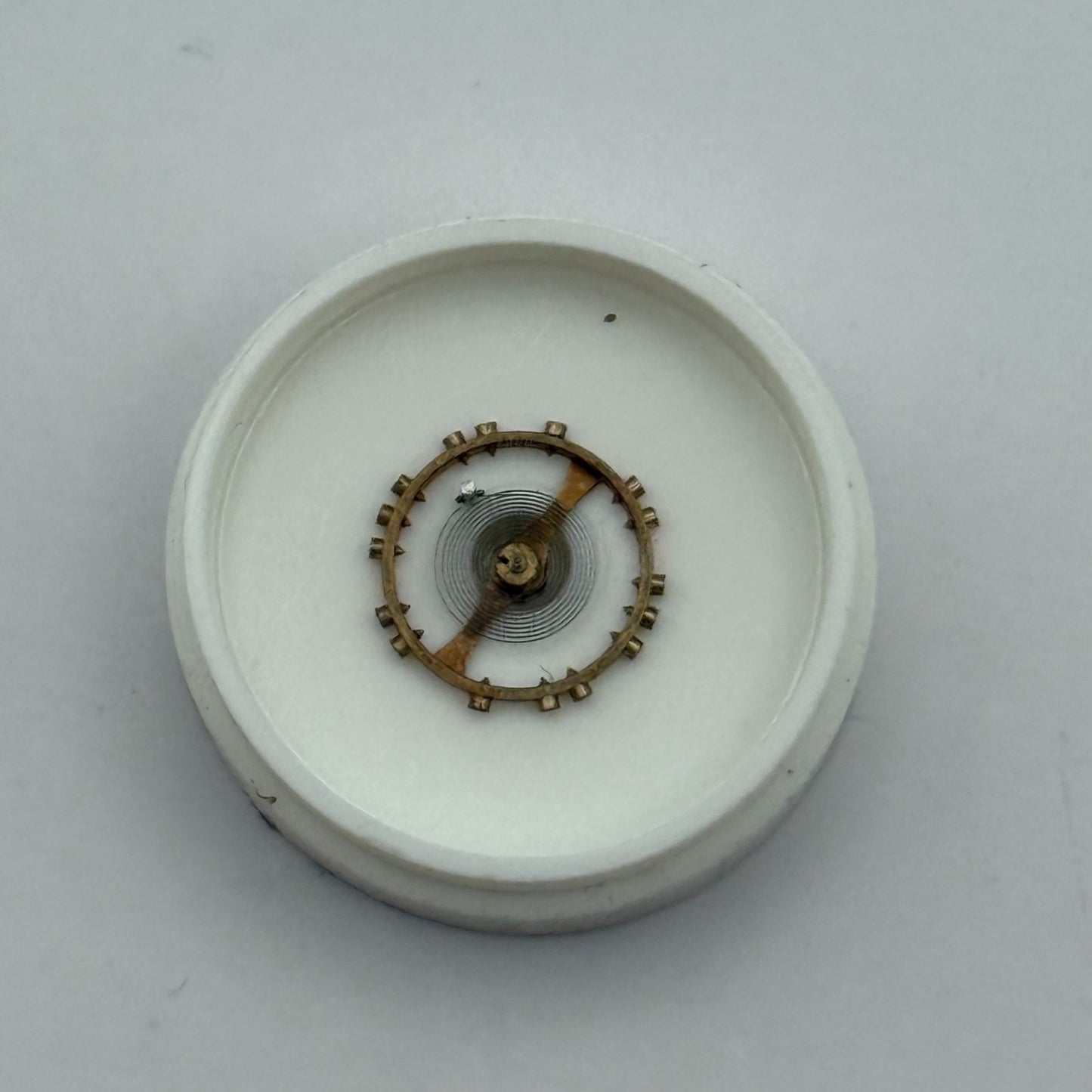 AS 1051 Balance Wheel Complete And Spring 5¼’’’ 34 M Watch Movement Parts NOS